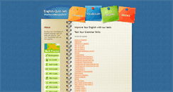 Desktop Screenshot of english-quiz.net